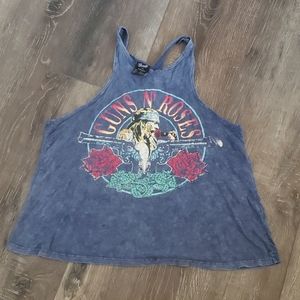 Bravado band tee blue Guns&Roses L